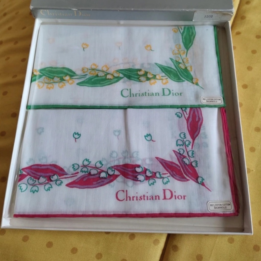 Vintage Christian Dior Handkerchief